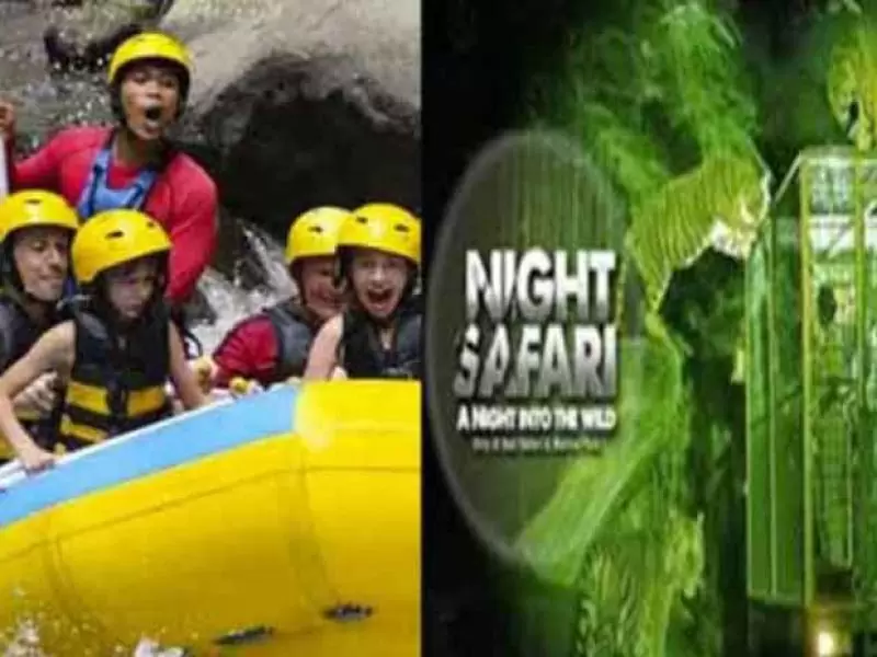 Bali Rafting and Night Safari Package