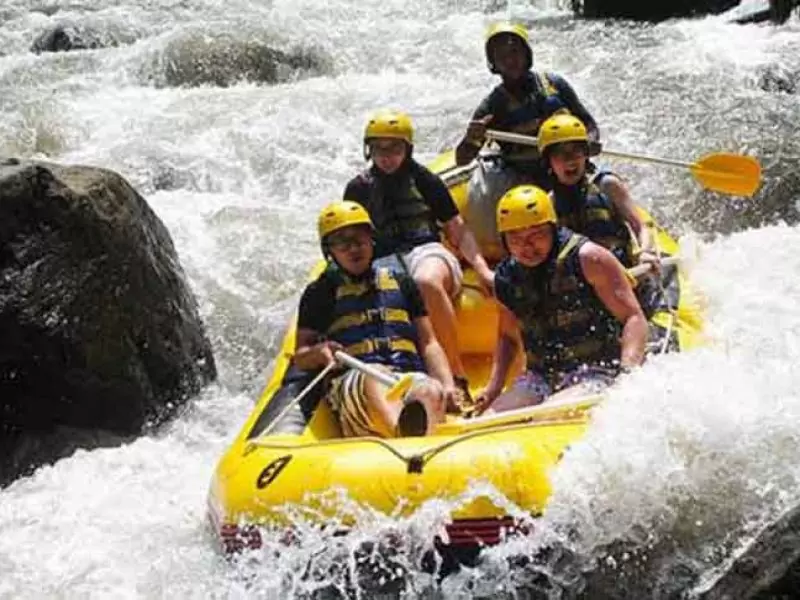 Bali White Water Rafting Telaga Waja River