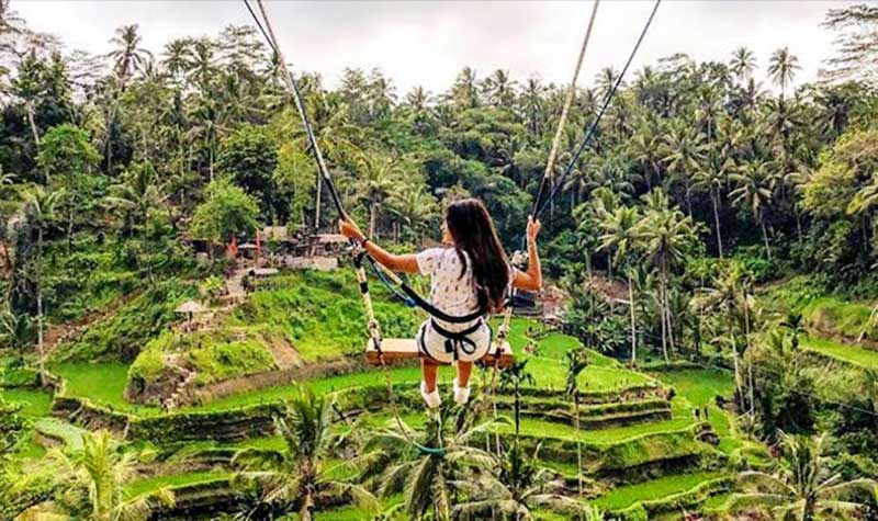 The Best Swing In Bali