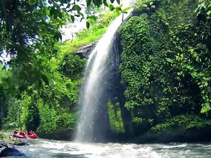 Beautifull Waterfall in Karangasem Bali