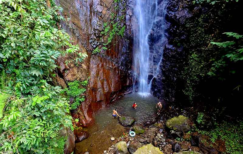 Beautifull Waterfall in Karangasem Bali