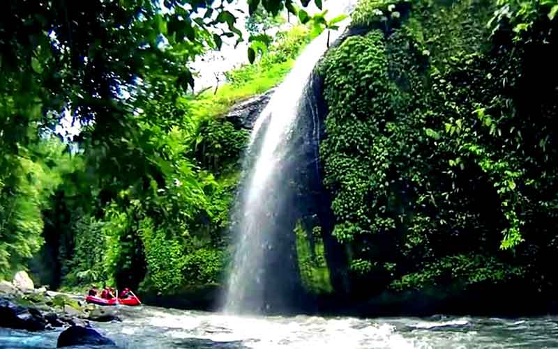 Beautifull Waterfall in Karangasem Bali