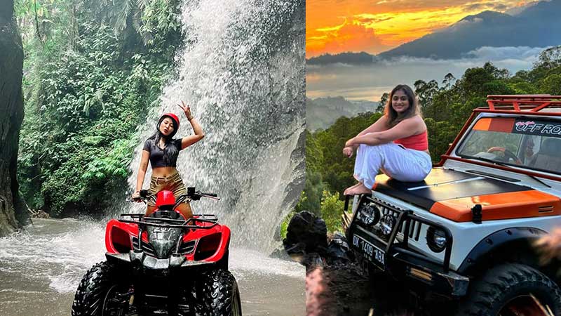 Jeep Sunrise with ATV Quad Bike Ride Bali