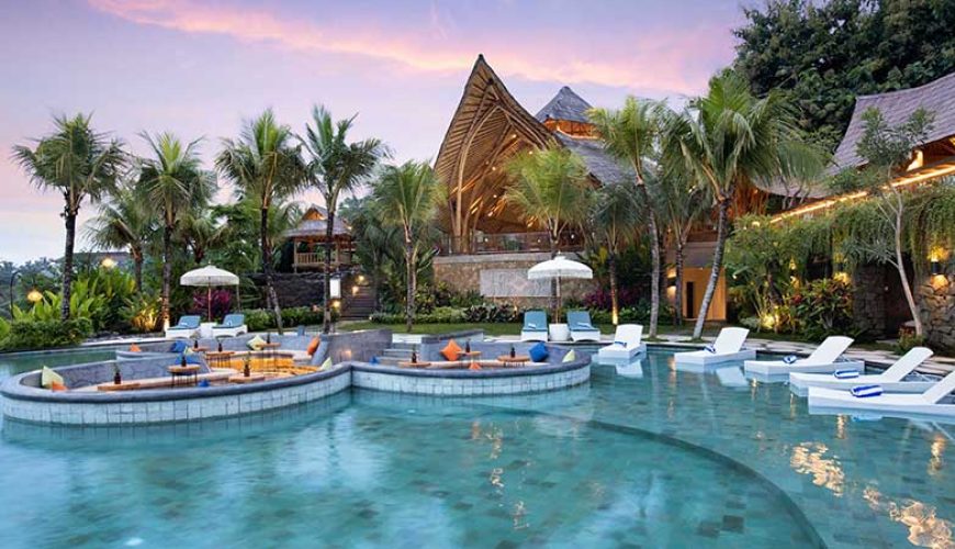 tlaga singha infinity pool Bali