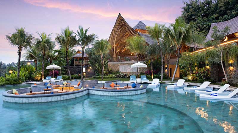 tlaga singha infinity pool Bali