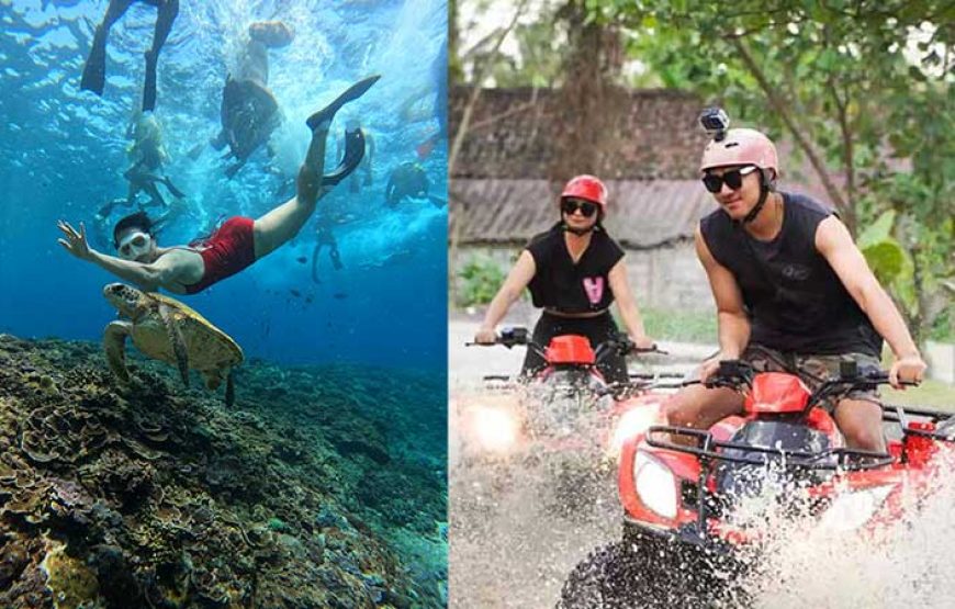 Ubud Quad Bike Adventure and Blue Lagoon Snorkeling
