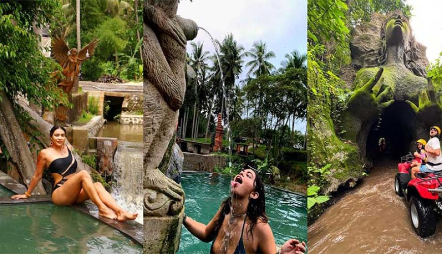 Bali ATV Ride Through Waterfall and Infinity Pool