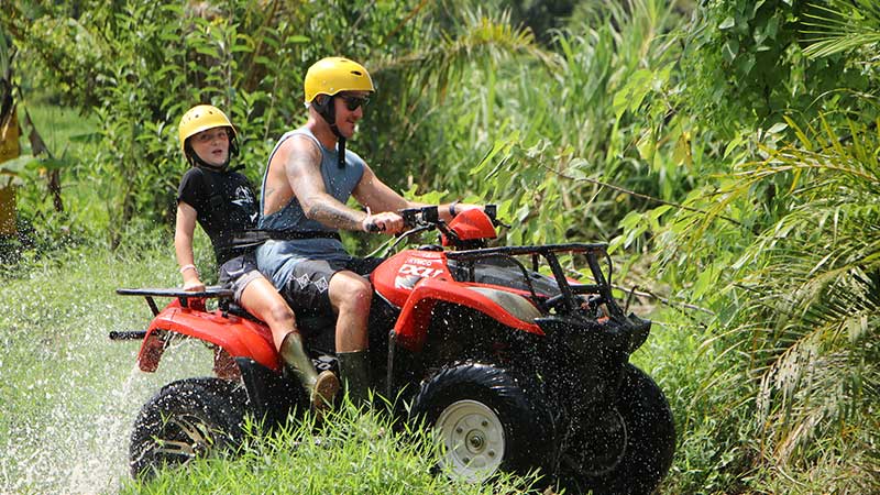 Bali ATV Quad Bike and Sky Bike Adventure