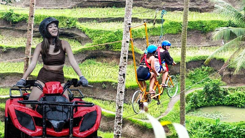 Bali ATV Quad Bike and Sky Bike Adventure