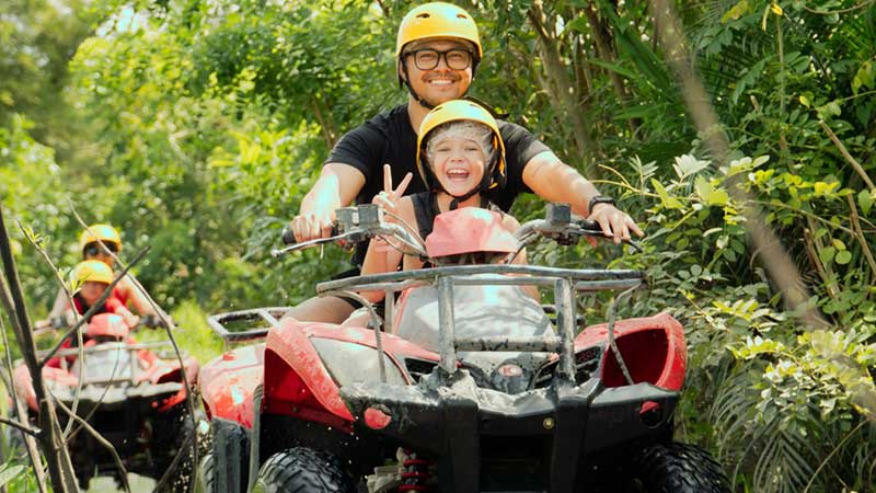 Combo ATV and Ayung River Rafting with Lunch