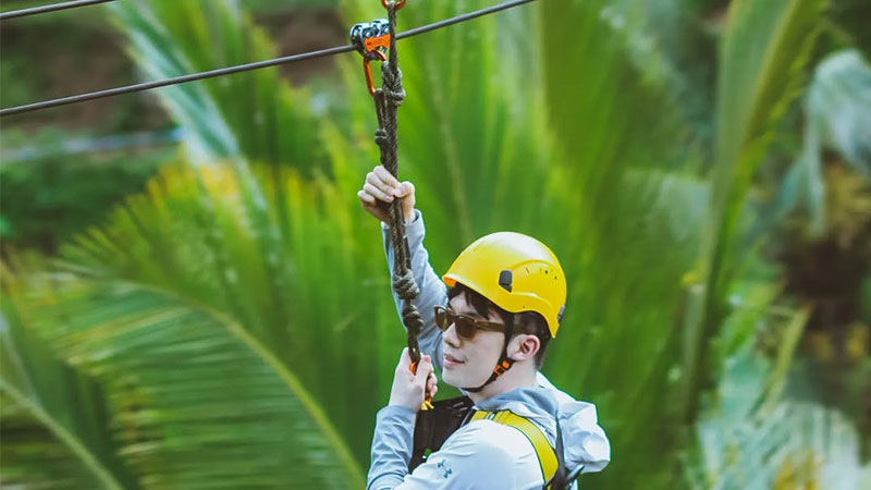 Zip-line and Sky Bike Experience in Ubud Bali