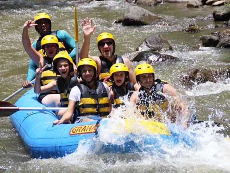 Thrilling White Water Rafting in Ubud Bali