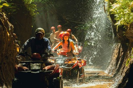 Dadi Bali ATV Adventure, Jungle, Rice Field and Waterfall