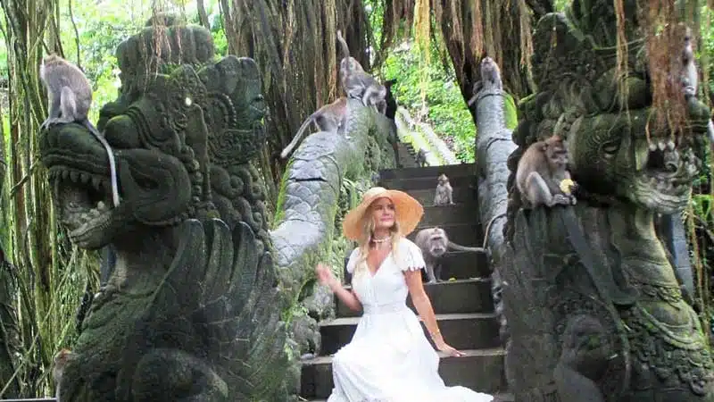 Ubud Monkey Forest, Jungle Swing, Rice Terrace, and Water Temple