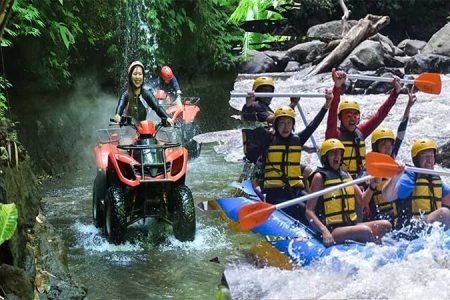 Ubud ATV Ride with River Rafting Adventure at Up to 50% Off