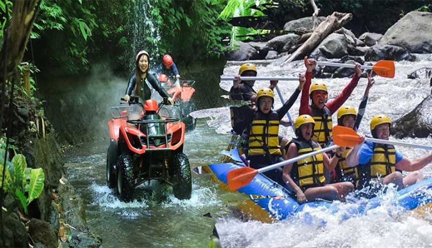 Ubud ATV Ride with River Rafting Adventure